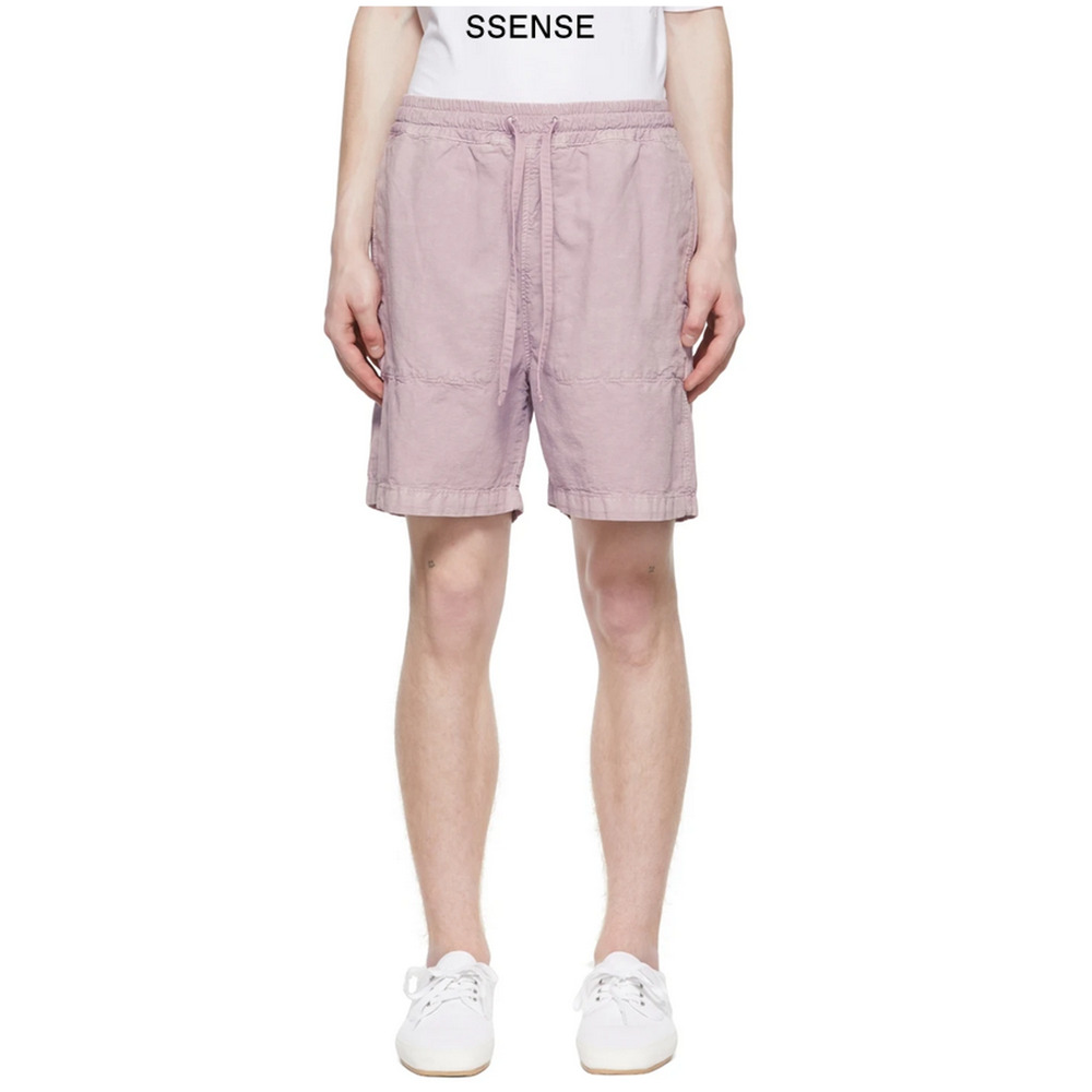 President's Men Cotton Mineral Dyed Shorts Lilac Size L 1797